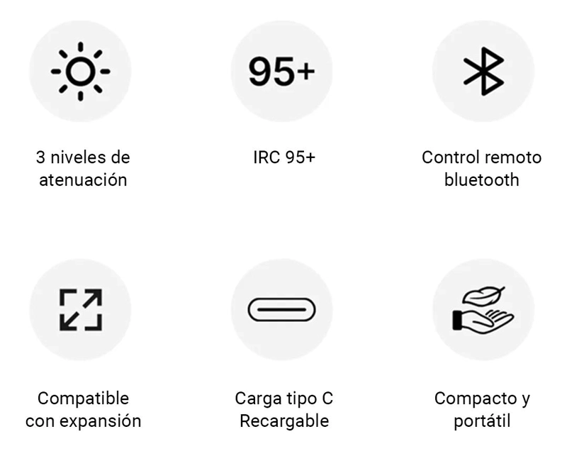 EMPUÑADURA ERGONOMICA PARA SMARTPHONE CON LUZ LED Y CONTROL REMOTO - 8