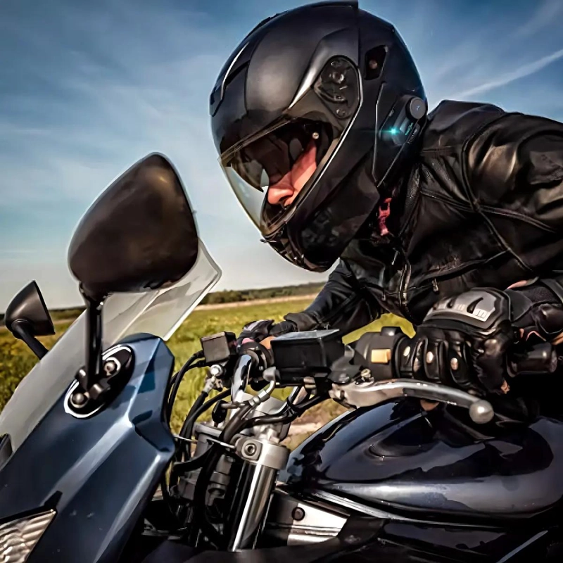 INTERCOMUNICADOR BLUETOOTH PARA MOTOCICLETAS CON ALTA CALIDAD DE SONIDO - 1