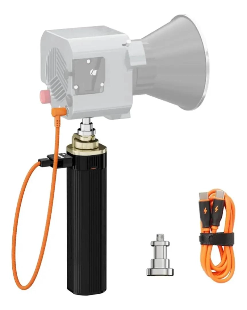 EMPUÑADURA DE BATERIA CON SALIDA D-TAP Y USB-C - 1