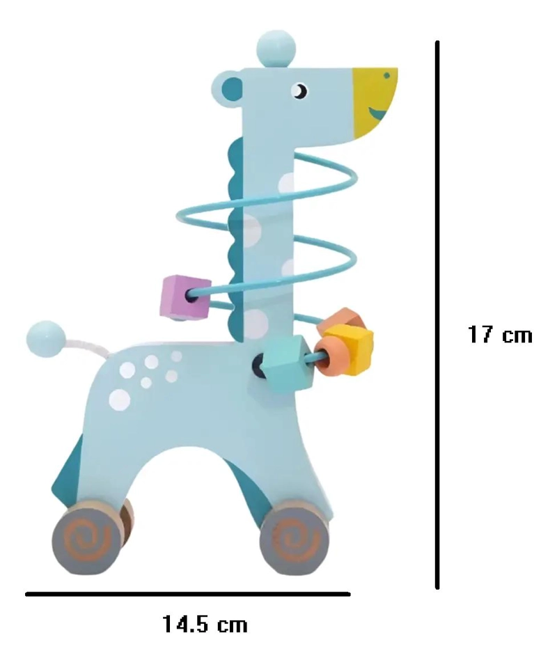 SET DE 3 JUGUETES DIDACTICOS DE MADERA PARA APRENDIZAJE INFANTIL - 3