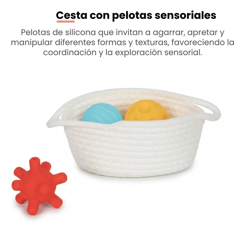 KIT DE ESTIMULACION TEMPRANA PARA BEBE S DE 5 A 6 MESES - 4