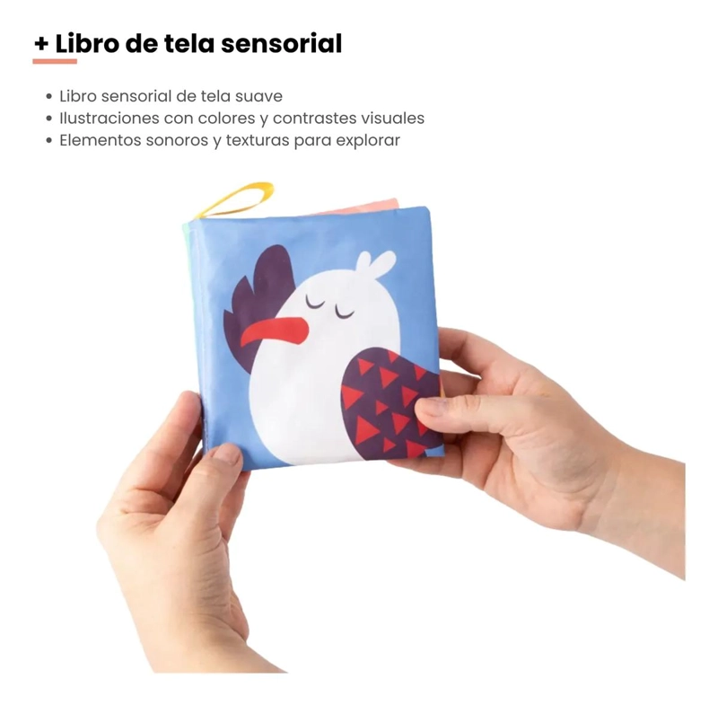 KIT DE ESTIMULACION TEMPRANA PARA BEBE S DE 5 A 6 MESES - 8