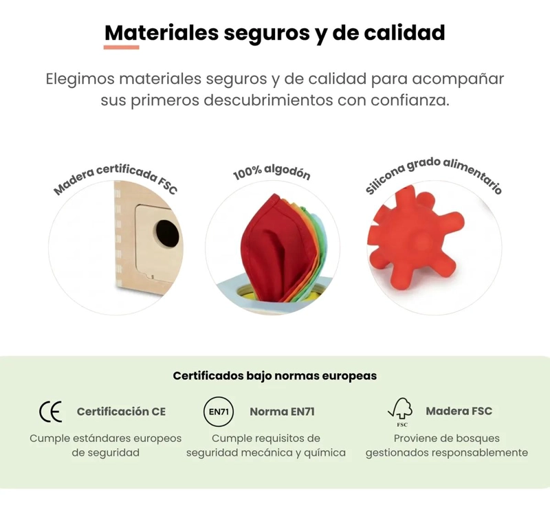 KIT DE ESTIMULACION TEMPRANA PARA BEBE S DE 5 A 6 MESES - 9