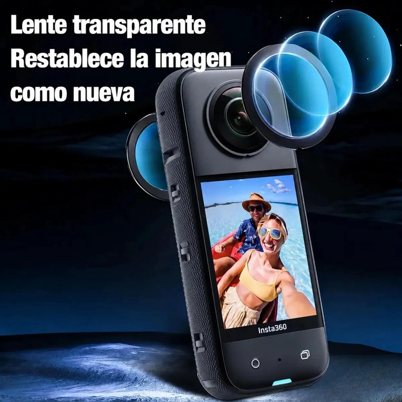 PROTECTOR DE LENTES PARA CAMARA 360 IDEAL PARA AVENTURAS - 6