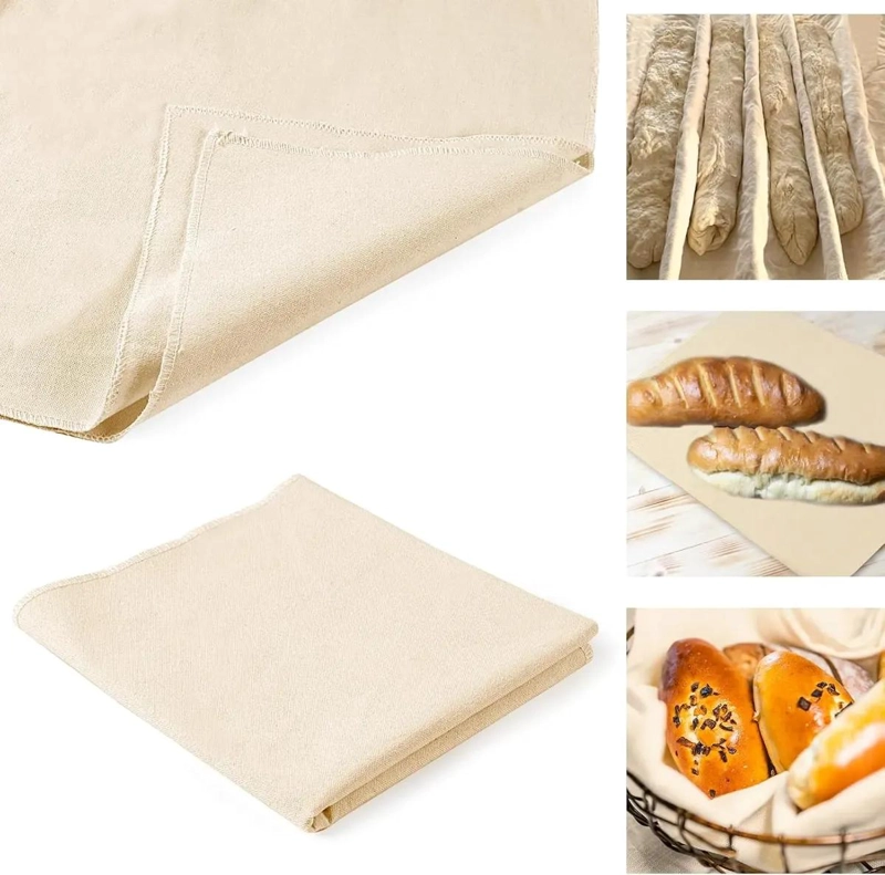 PAÑO DE LINO PARA FERMENTACION DE PAN 320X40 CM - 1