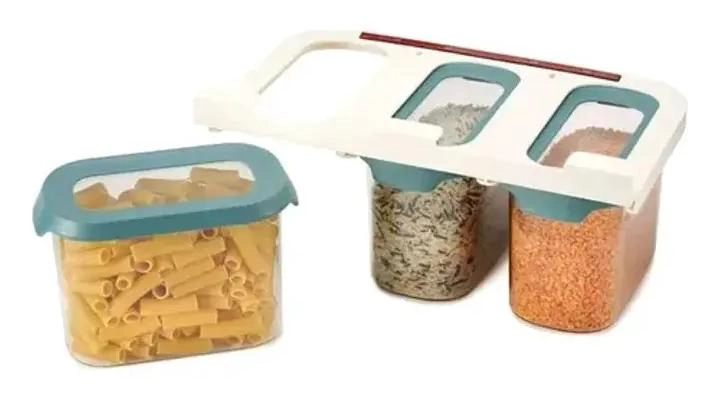 CONTENEDORES ORGANIZADORES PARA REFRIGERADOR Y DESPENSA - 1
