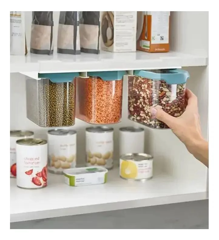 CONTENEDORES ORGANIZADORES PARA REFRIGERADOR Y DESPENSA - 2