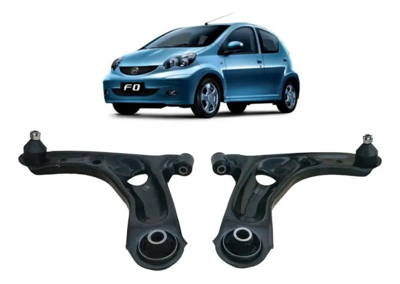 JUEGO COMPLETO DE BANDEJAS DE SUSPENSION PARA VEHICULOS BYD F0 - 1