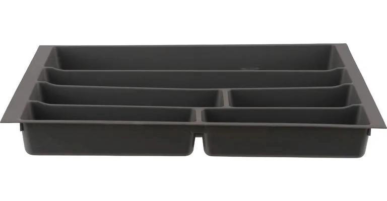 CUBERTERO ANTRACITA ORGANIZADOR DE CUBIERTOS PARA COCINA - 1