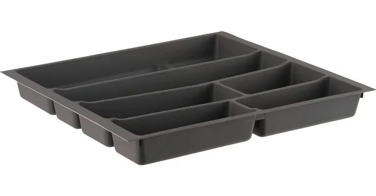 CUBERTERO ANTRACITA ORGANIZADOR DE CUBIERTOS PARA COCINA - 2