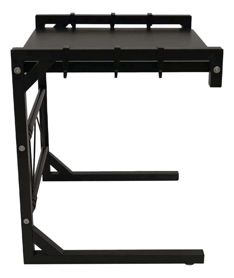 ESTANTE DE COCINA EXTENSIBLE PARA MICROONDAS COLOR NEGRO - 6