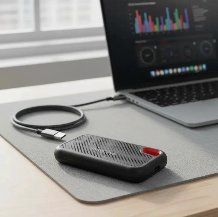 DISCO DURO EXTERNO PORTATIL 2TB USB 3.2 ALTA VELOCIDAD - 6
