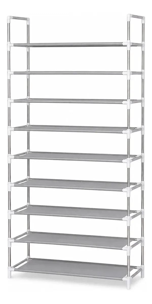 ZAPATERO METALICO 9 NIVELES PARA 27 PARES DE CALZADO - 1