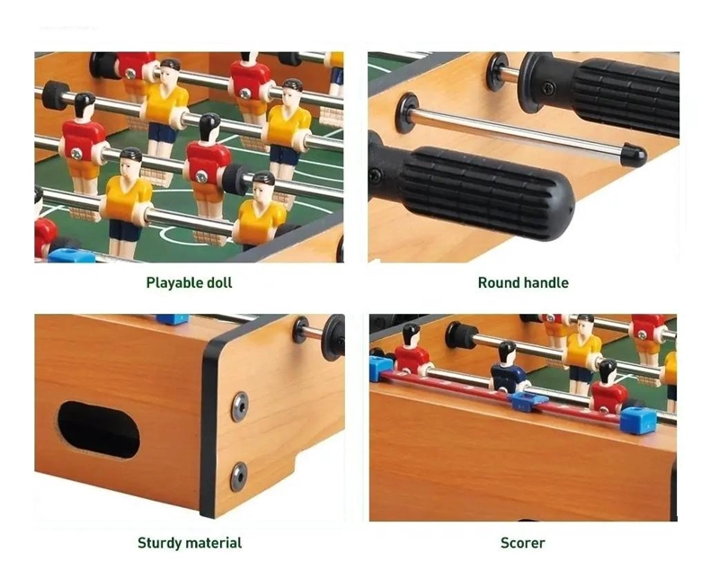 JUEGO DE MESA MINI FUTBOL TACA TACA PARA DIVERSION FAMILIAR - 4