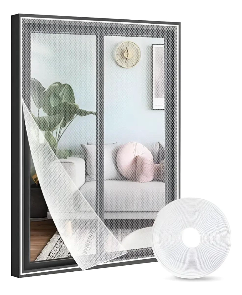 PACK DE 5 MALLAS ANTIMOSQUITO PARA VENTANAS 130X150 CM - 1