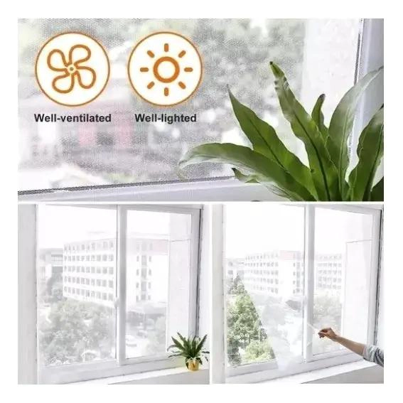 PACK DE 5 MALLAS ANTIMOSQUITO PARA VENTANAS 130X150 CM - 10