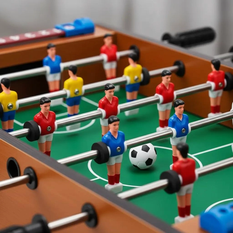 JUEGO DE FUTBOL DE MESA MINI TACA TACA DE MADERA - 4