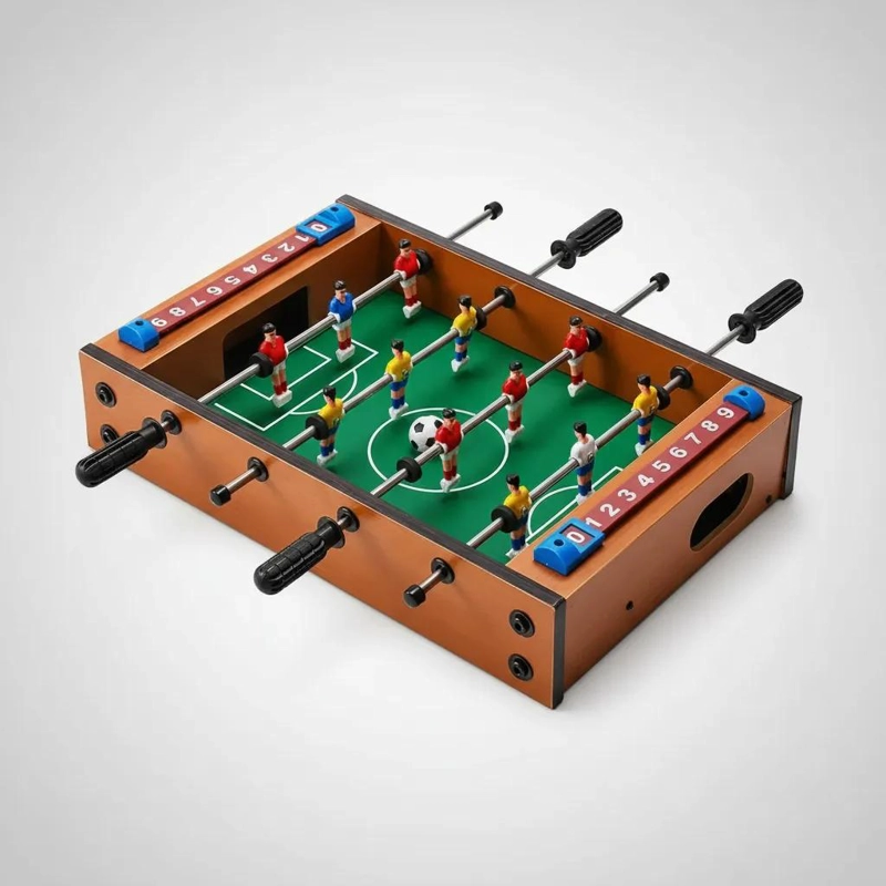 JUEGO DE FUTBOL DE MESA MINI TACA TACA DE MADERA - 5