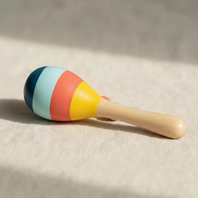 SET DE 8 INSTRUMENTOS MUSICALES DE MADERA PARA BEBE S - 2