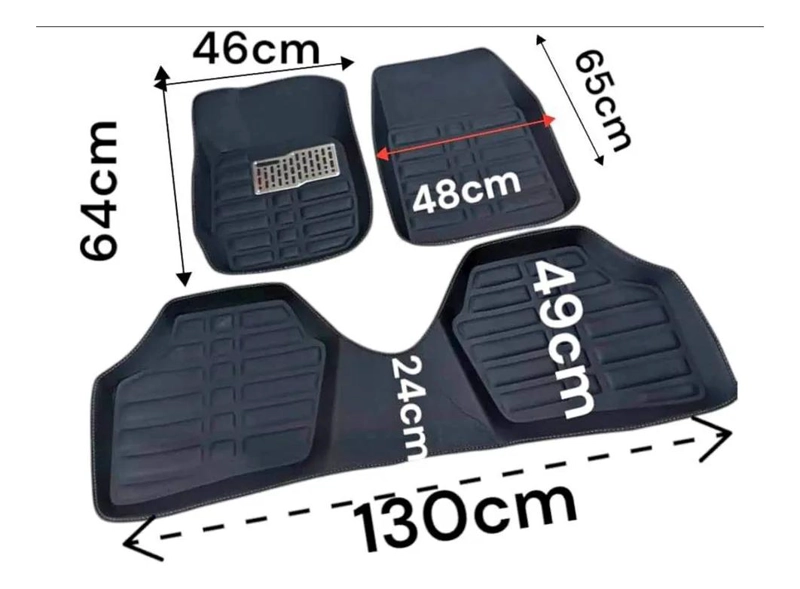 ALFOMBRA UNIVERSAL DE PVC PREMIUM PARA VEHICULOS - 2
