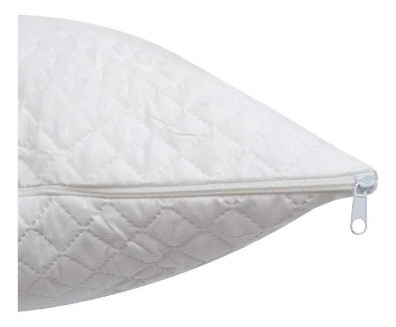 PACK DE 4 FUNDAS PROTECTORAS ACOLCHADAS PARA ALMOHADAS 50X70 CM - 3