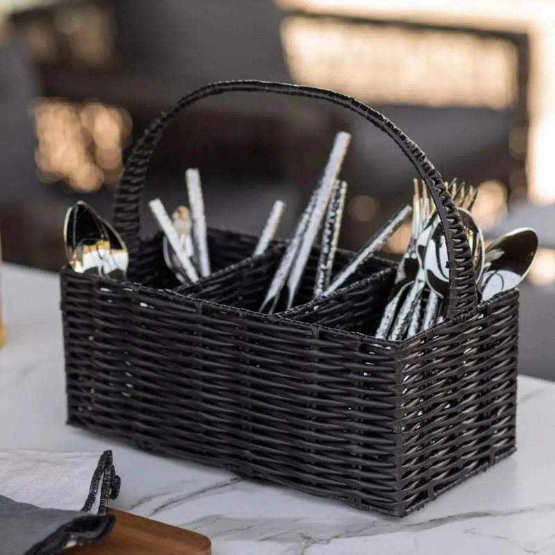 ORGANIZADOR DE CUBIERTOS PRACTICO Y ELEGANTE PARA COMEDOR - 3