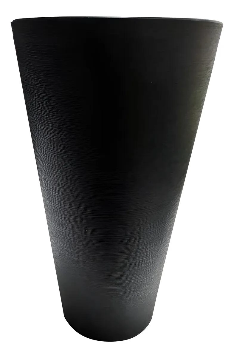 MACETERO CONICO DE PLASTICO 60CM PARA PLANTAS - 2