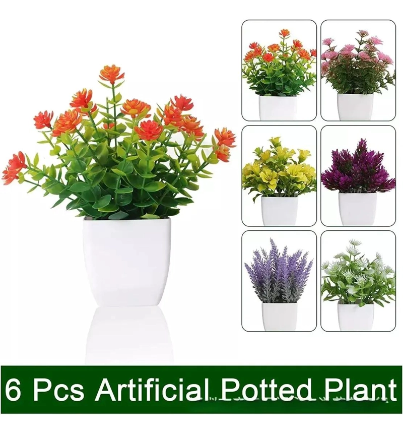 PLANTAS ARTIFICIALES DECORATIVAS EN MACETAS PARA INTERIORES - 3