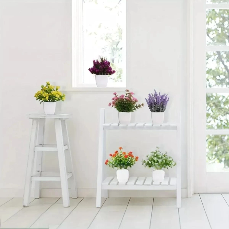 PLANTAS ARTIFICIALES DECORATIVAS EN MACETAS PARA INTERIORES - 4