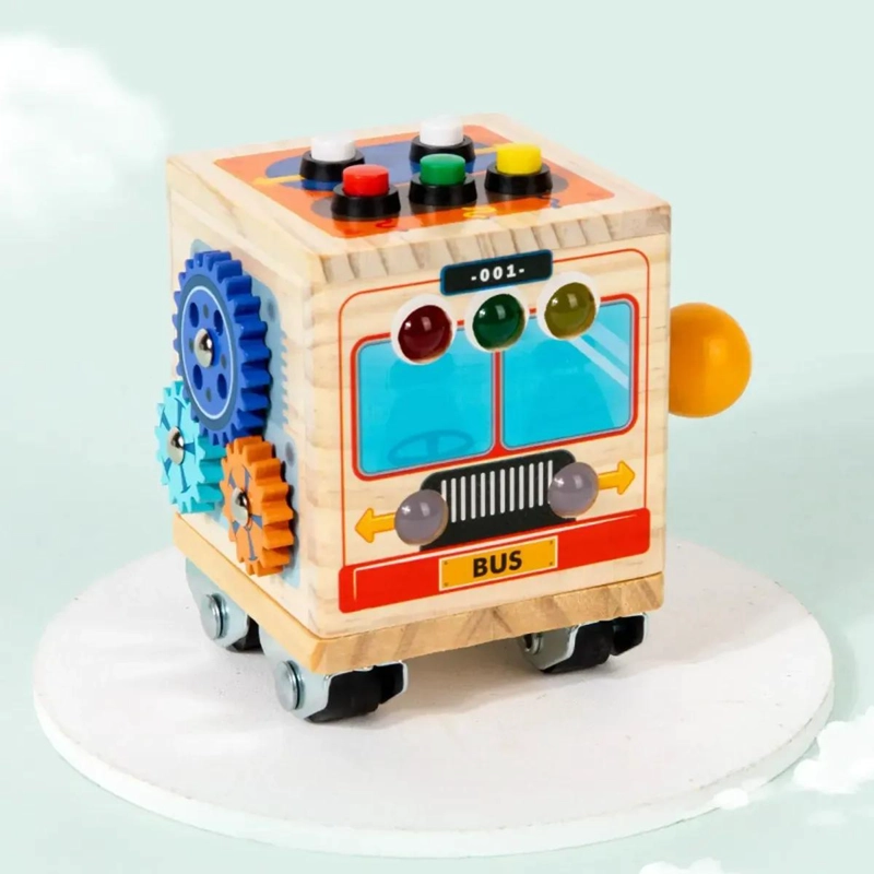 JUGUETE BUSYBLOCK MULTIFUNCIONAL PARA EL DESARROLLO INFANTIL - 1