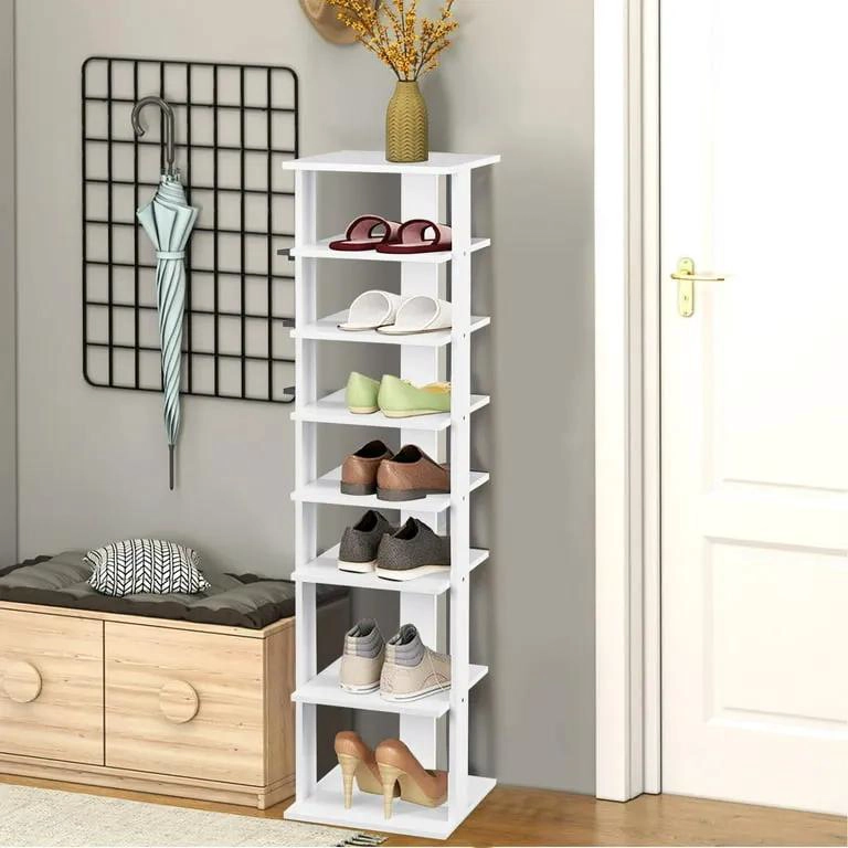 ESTANTE ORGANIZADOR VERTICAL PARA CALZADO DE MADERA - 9
