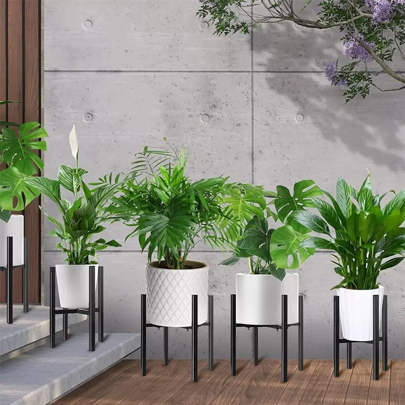 ORGANIZADOR PEDESTAL PARA MACETAS DESMONTABLE DE METAL - 7