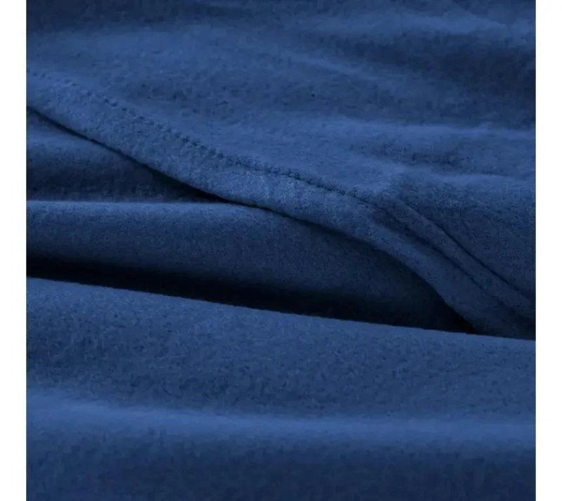 SABANAS DE POLAR PARA CAMA DE 1.5 PLAZAS EN COLOR AZUL - 3
