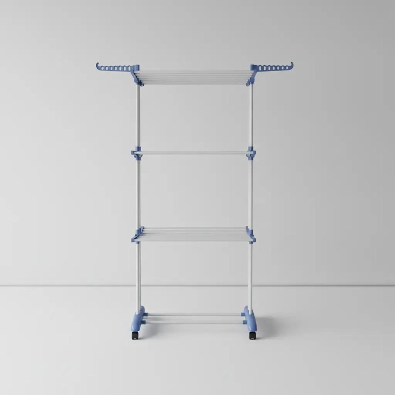 TENDEDERO COLGADOR PLEGABLE 3 NIVELES PARA ROPA - 9