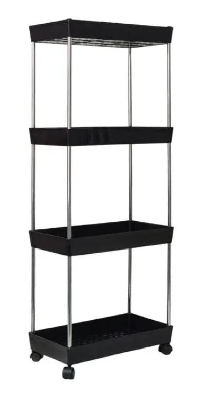 CARRITO ORGANIZADOR MULTIFUNCIONAL DE 4 NIVELES CON RUEDAS - 7