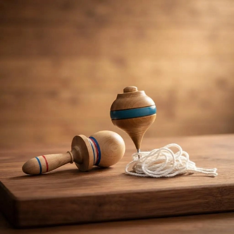 CONJUNTO DE 5 TROMPOS Y 5 EMBOQUES TRADICIONALES - 2