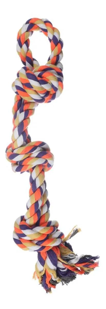 MORDEDOR DE CUERDA EXTRA GRANDE PARA PERROS ACTIVOS 67CM - 1
