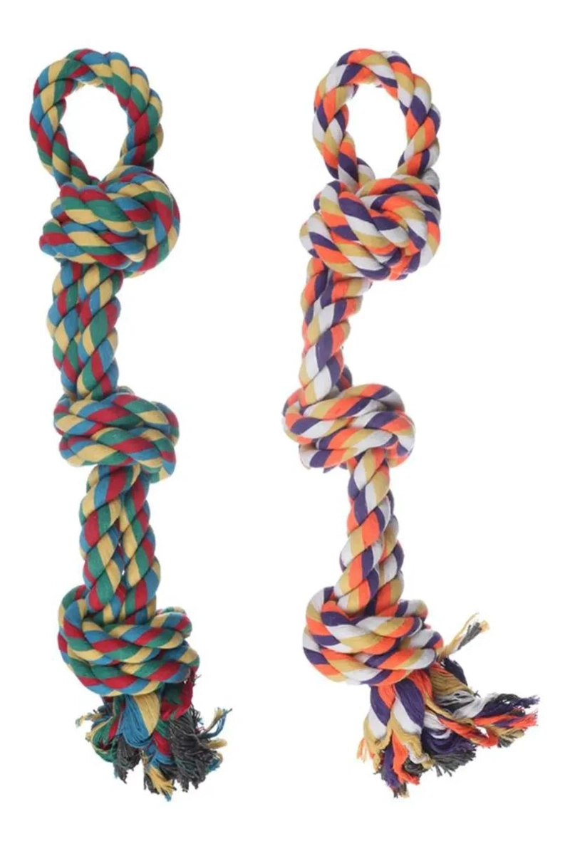 MORDEDOR DE CUERDA EXTRA GRANDE PARA PERROS ACTIVOS 67CM - 3