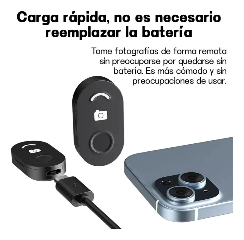 TRIPODE SELFIE INALAMBRICO CON LUZ Y CONTROL REMOTO - 7