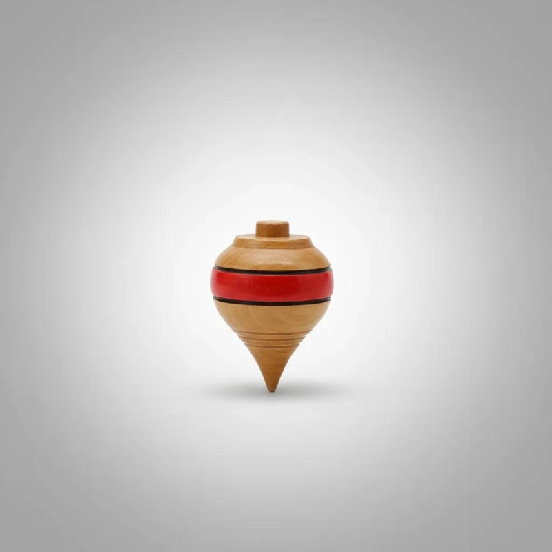 SET DE 12 TROMPOS DE MADERA PARA FIESTAS PATRIAS - 4