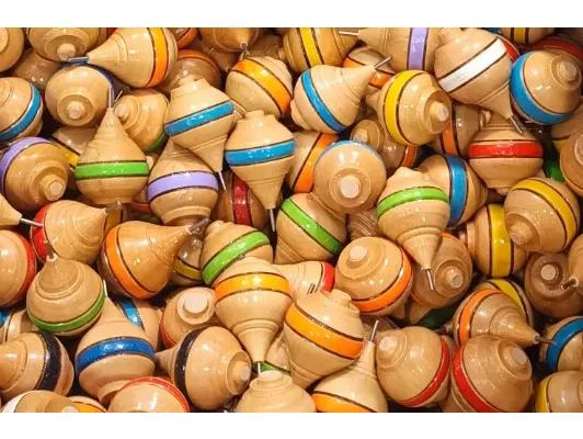 TROMPOS CHILENOS DE MADERA PARA FIESTAS PATRIAS - 2