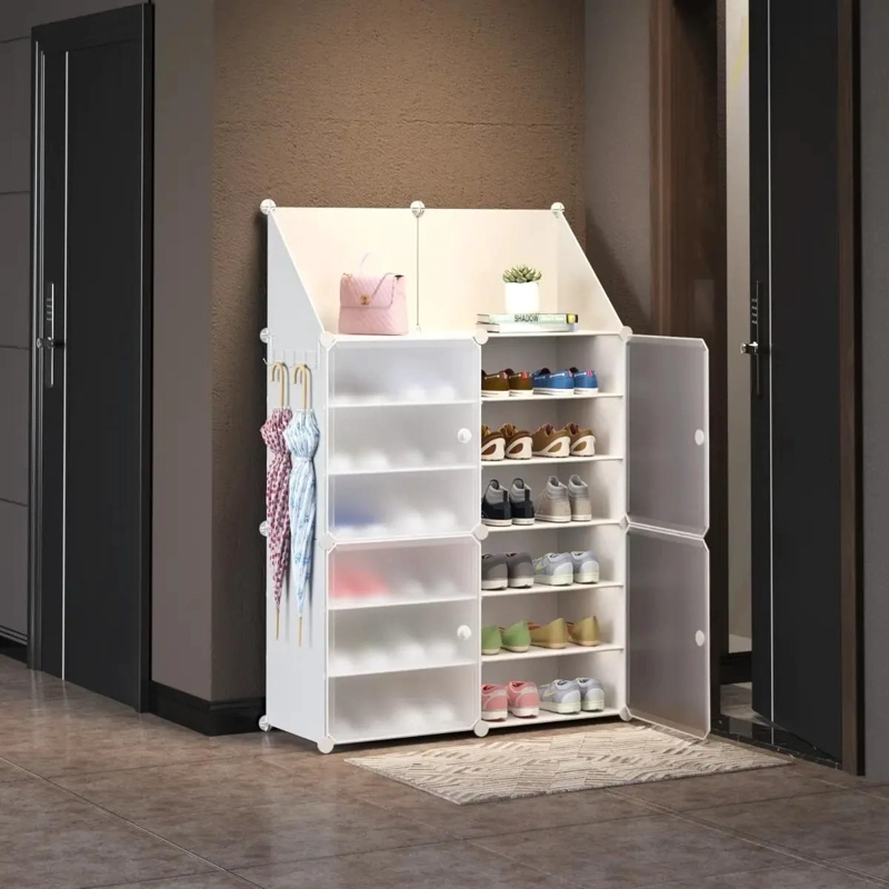 ORGANIZADOR ZAPATERO TRIANGULAR DE 6 PISOS PARA CALZADO - 2