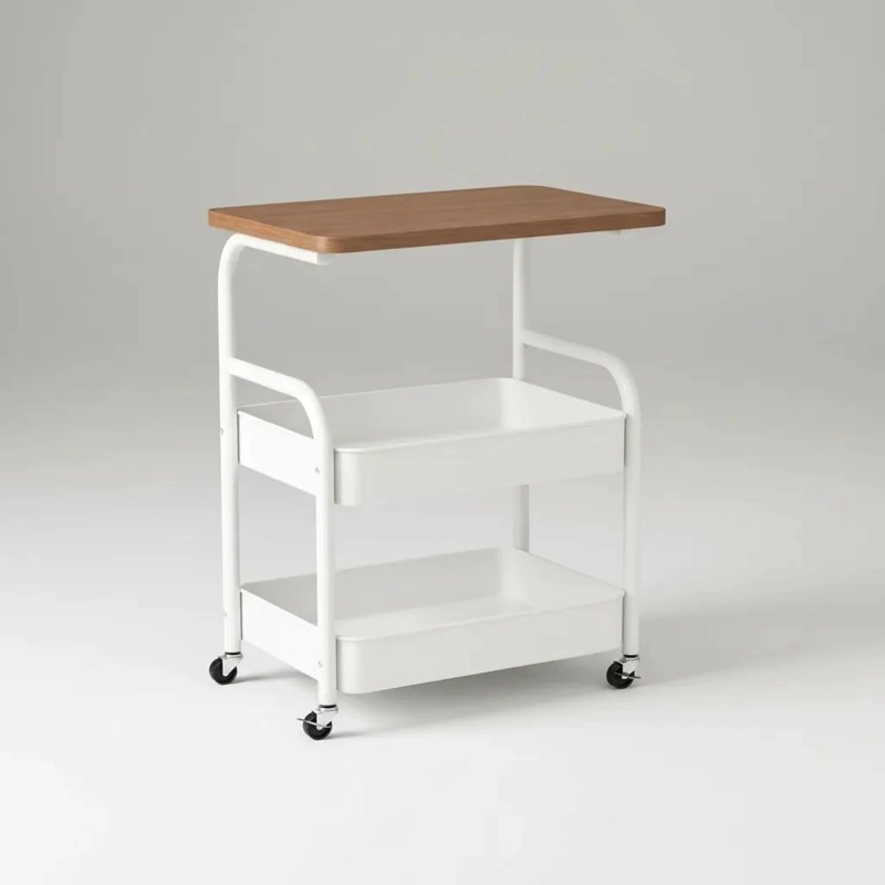 CARRITO ORGANIZADOR MULTIUSO DE 3 NIVELES CON MESA INTEGRADA - 5