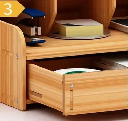 ORGANIZADOR MULTIFUNCIONAL PARA LAPICES Y PLUMONES DE ESCRITORIO - 6