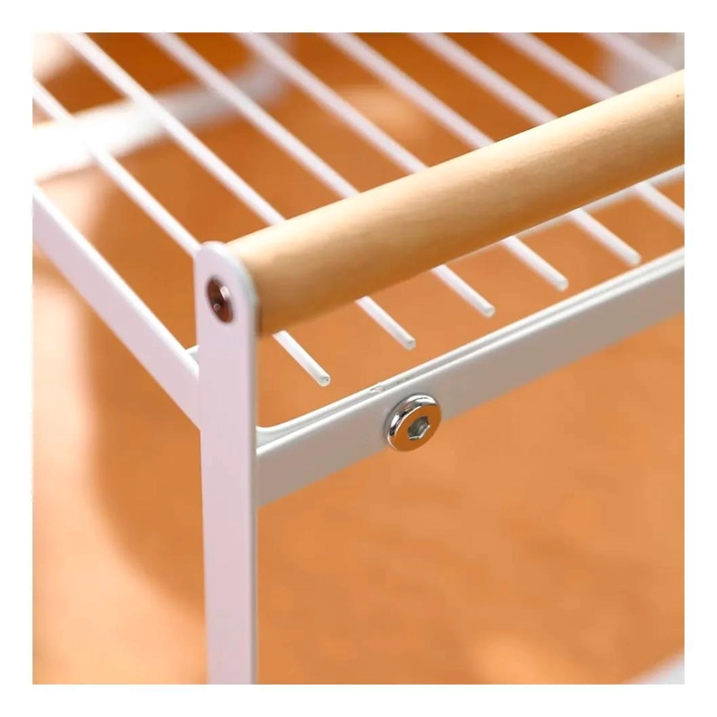 ESTANTE ORGANIZADOR DE ACERO Y MADERA PARA COCINA Y BAÑO - 3