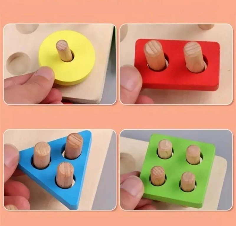 JUEGO EDUCATIVO DE PESCA MAGNE TICO DE MADERA PARA NIÑOS - 3