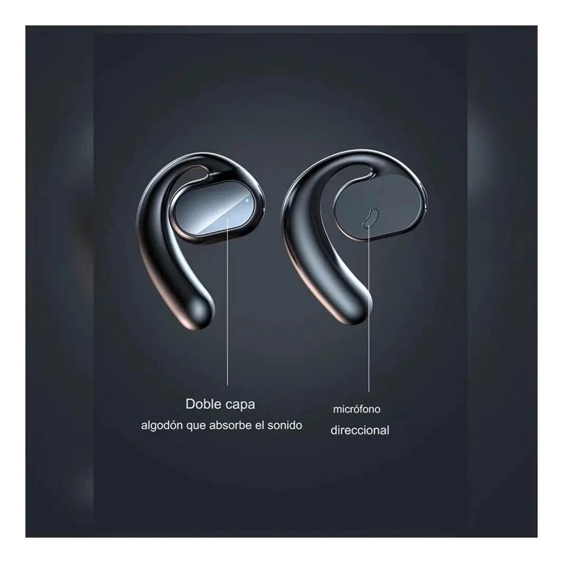 AUDIFONOS INALAMBRICOS BLUETOOTH V5.2 DEPORTIVOS CON MICROFONO - 7