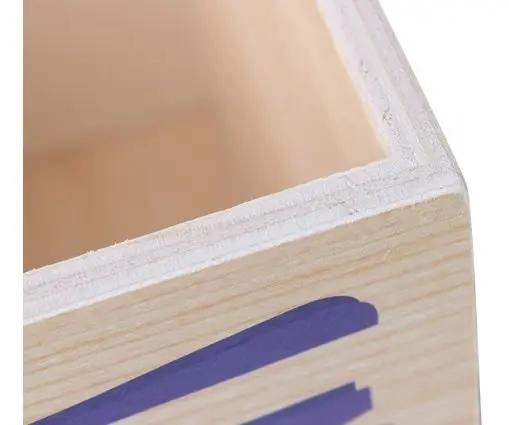 TORRE DE CUBOS DE MADERA PARA APRENDIZAJE INFANTIL - 8