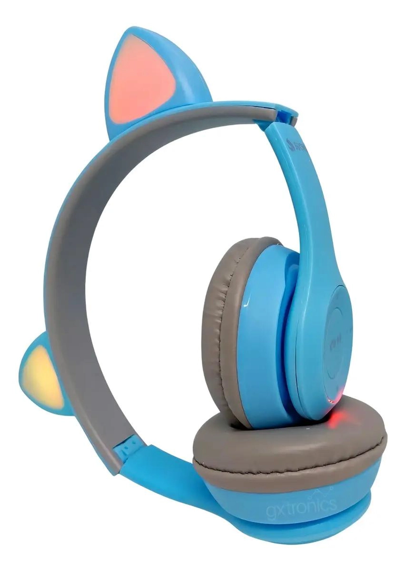 AURICULARES INALAMBRICOS BLUETOOTH 5 CON LUZ LED RGB - 10