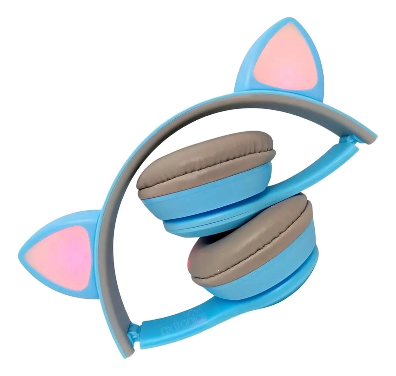 AURICULARES INALAMBRICOS BLUETOOTH 5 CON LUZ LED RGB - 8